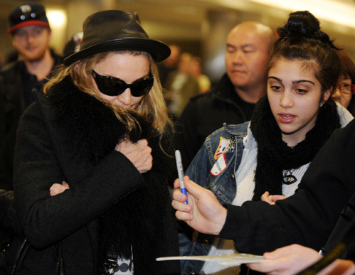 МАДОННА с дочерью Лурдес