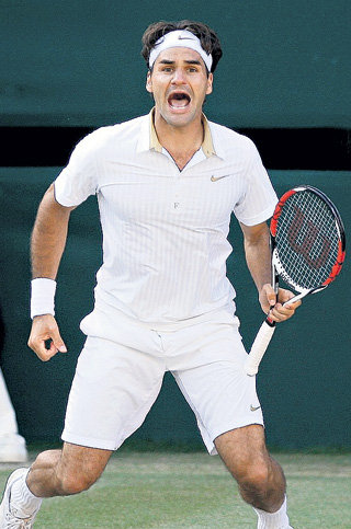 Теннис Роджера ФЕДЕРЕРА...
