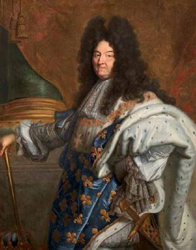 Портрет Людовика XIV, худ. – Гиацинт Риго: Источник: wikipedia