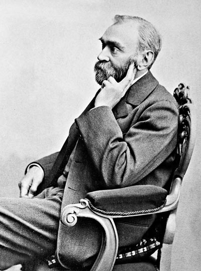 Альфред Нобель. wikimedia