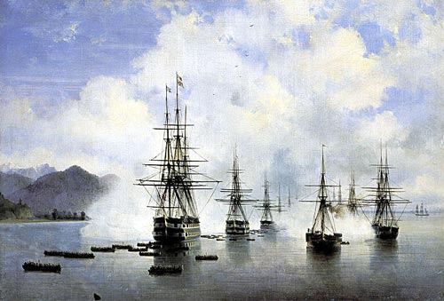 Десант Н.Н.Раевского в Субаши. wikimedia