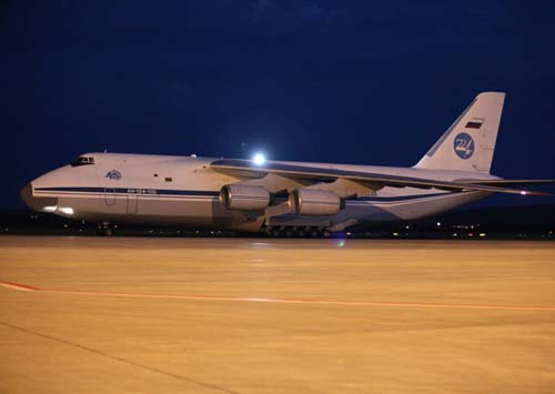 АН-124 «Руслан», способный нести 4 ядерных боеголовки. Фото: mil.ru