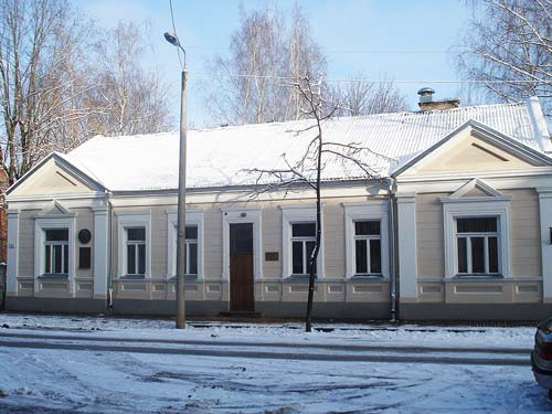 Дом на улице Постоялой (ныне улица Михоэлса в Даугавпилсе), в котором родился С.М. Михоэлс