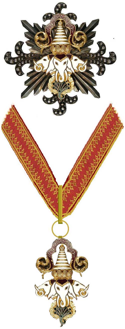 Орден Миллиона слонов и белого зонтика. Источник: Wikimedia.org