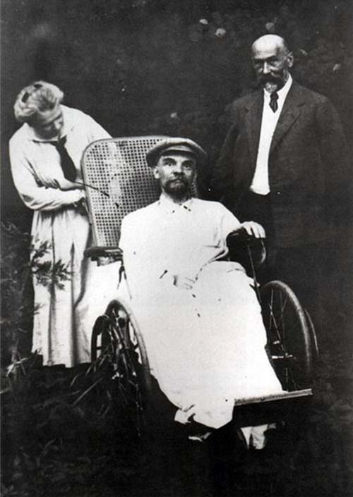 Последняя фотография В. И. Ленина. Wikimedia