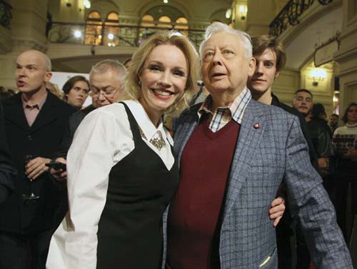 Олег Табаков и Марина Зудина, лето 2017 года. Globallookpress.com