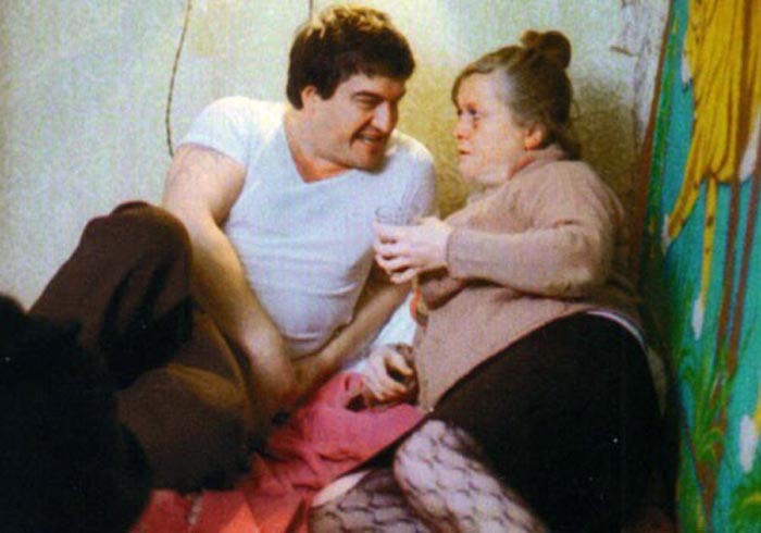 Михаил Филиппов и Наталья Гундарева в фильме «Небеса обетованные», 1991 г.