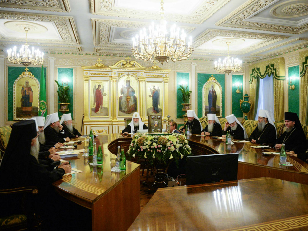 Заседание Синода РПЦ дала свой ответ на действия Константинополя по Украине