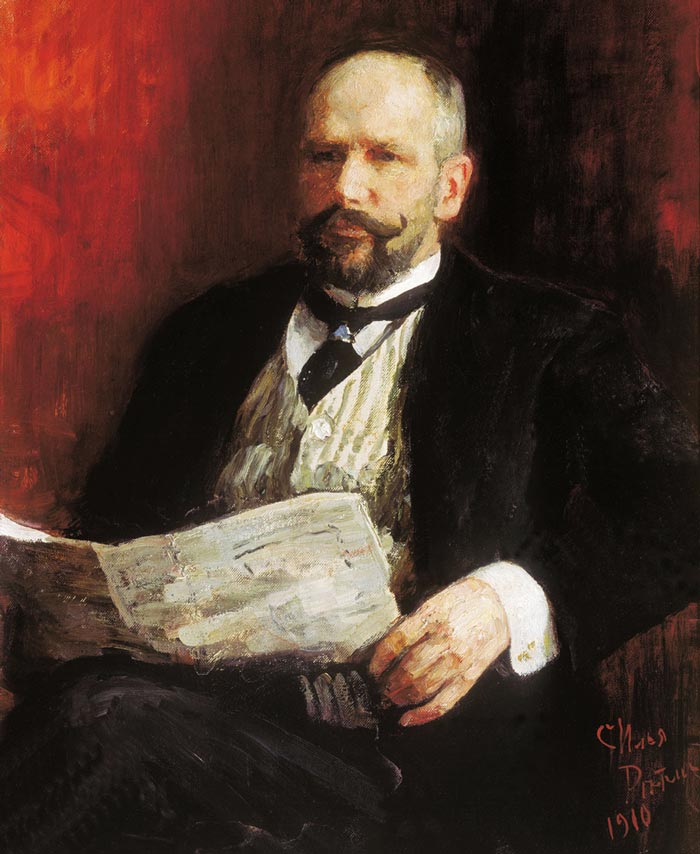 Портрет Петра Столыпина кисти Ильи Репина, 1910 год. Источник: wikimedia