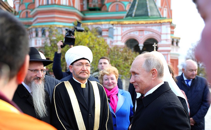 Красная площадь Путин