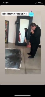 Цекало получил необычный подарок
