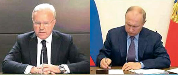 Путин намотал Усса на карандаш