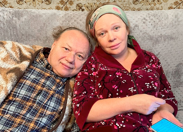 С Еленой Валюшкиной в сериале «Корни»