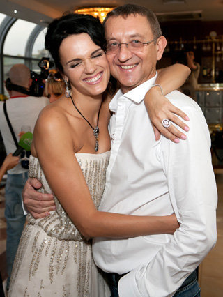 Слава с гражданским мужем Анатолием ДАНИЛИЦКИМ. Фото Анатолия МЕЛИХОВА.