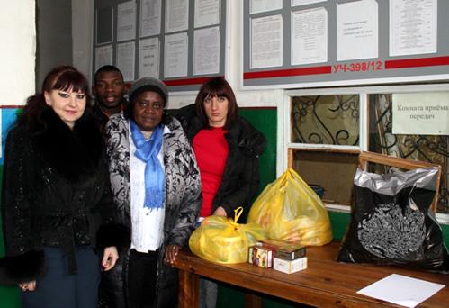 Делегация из Намибии