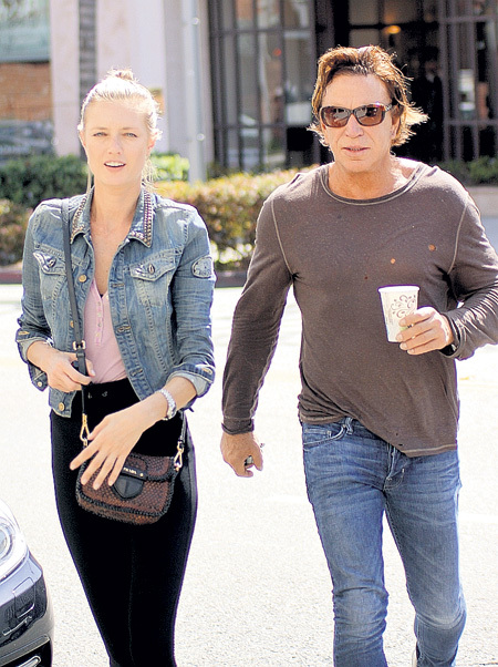 Любовь к Насте МАКАРЕНКО заставила Микки РУРКА нарушить обет. Фото: © Splash