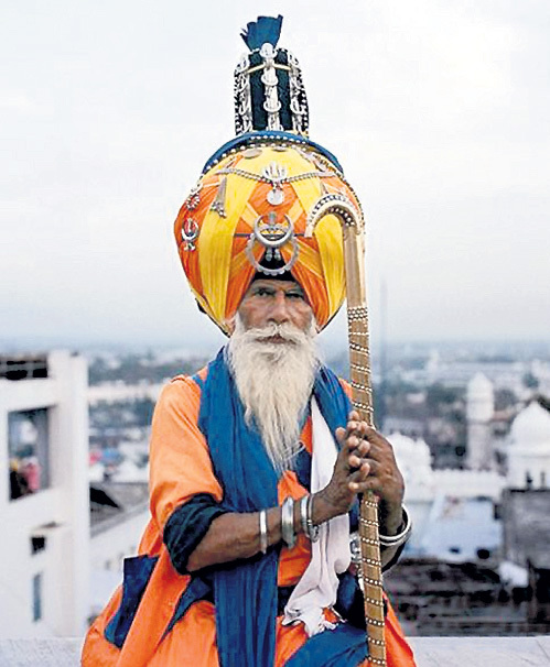 Самый роскошный тюрбан - это села, его носят самые богатые сикхи