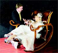 КАЧАЛКА: превращается в свадебное ложе