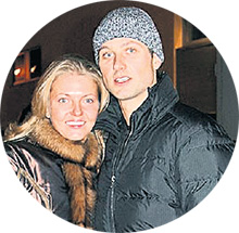 МОРОЗОВ И ЕГО ЖЕНА ИРИНА: родились в один день (фото «SportGuide»)