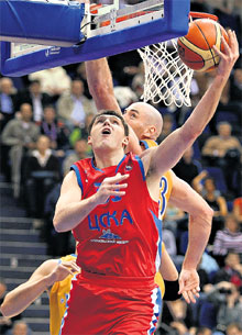 ХРЯПА: вернувшись в ЦСКА, успел выиграть Евролигу (фото Константина Иванова «Советский спорт»)