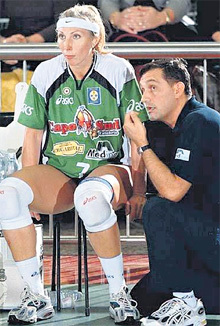 1999 год. Роман между Капрарой и Кирилловой в самом начале (www.photobank.mossport.ru)