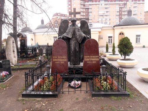 Могила Отари Квантришвили. wikimedia.org